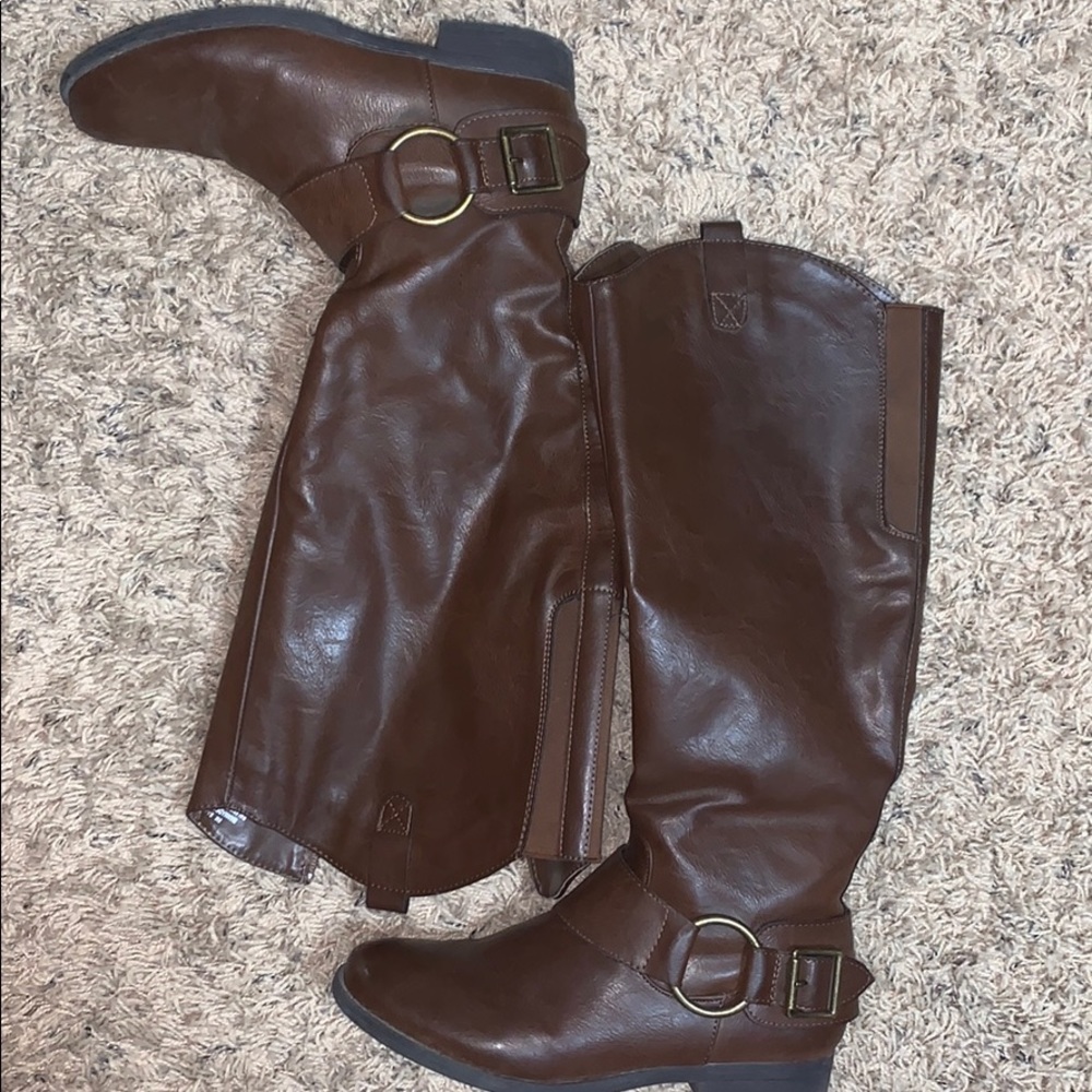 Brown Riding Boots